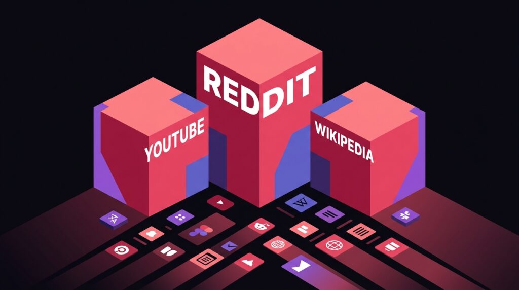 Why YouTube, Reddit, and Wikipedia Dominate AI Citations (and How to Compete)