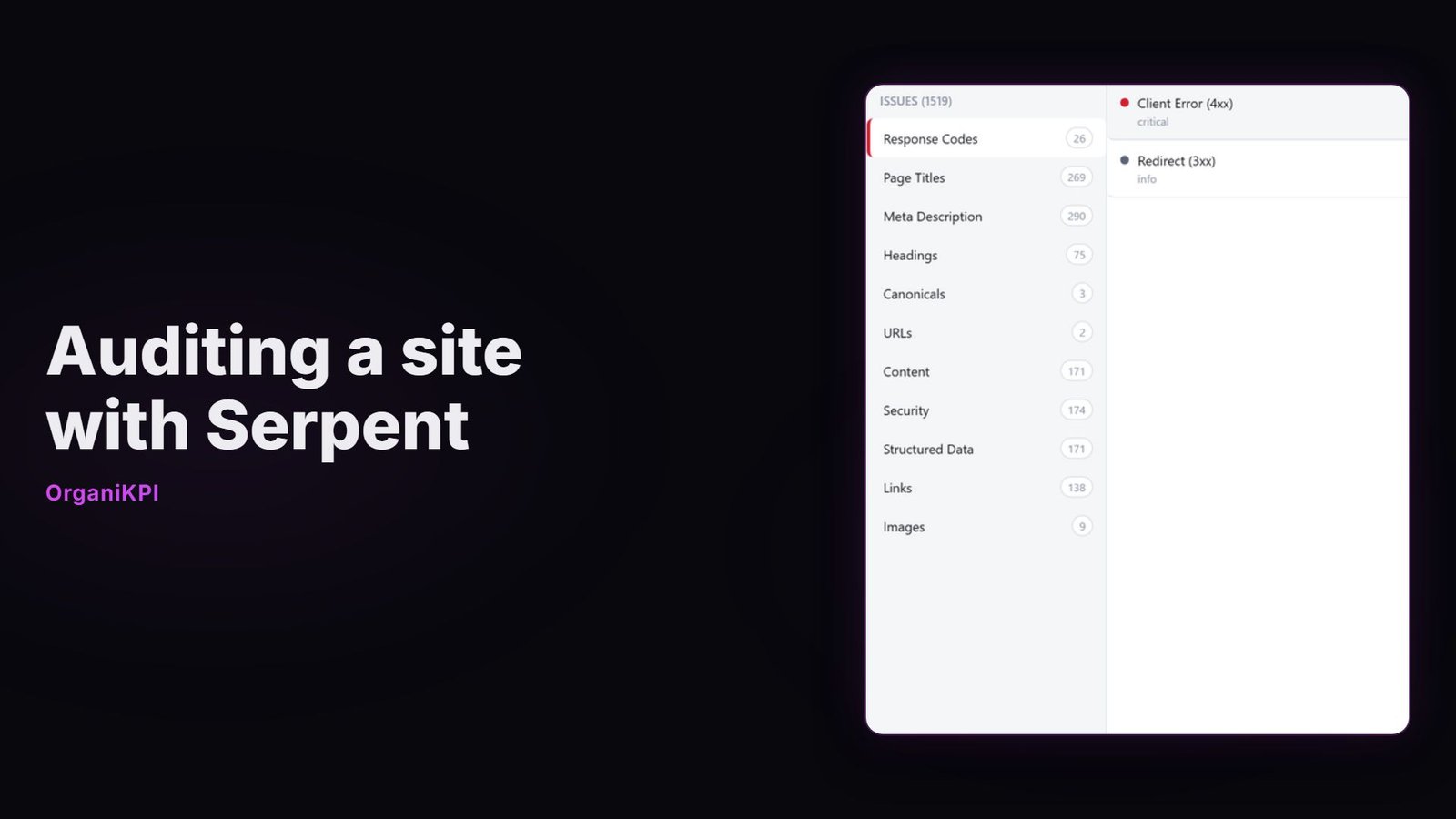 How to Audit Any Site With Serpent, Our Free Open-Source SEO Crawler
